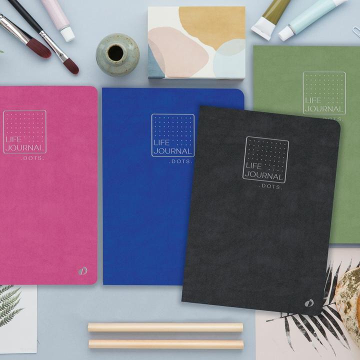 Produktbild Quo Vadis Notizbuch Life Journal 21 Dot Slim (Weicher Einband)