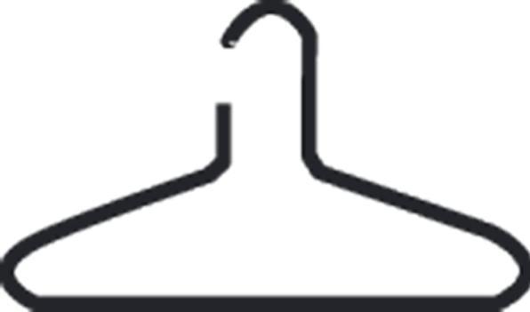Productafbeelding Kerkmann Kleerhanger Kleerhanger zwart (1 x)