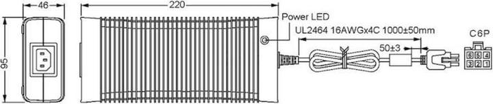 Image du produit MeanWell Tension fixe d'alimentation de table (280 W)