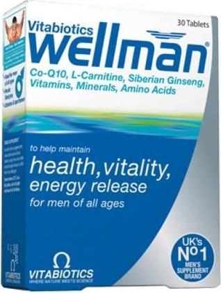 Immagine prodotto Vitabiotics Wellman Vitamin Tablets