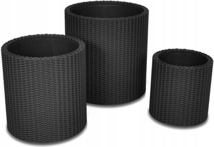Actual product image Keter Patio flower pot set (43.40 cm)