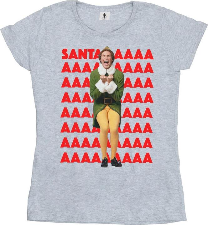 Produktbild Elf Buddy Santa Scream TShirt (3XL)