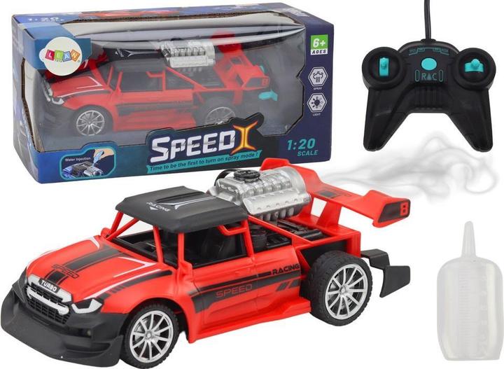 Lean Toys Satzgesteuertes Auto 1:20 rot