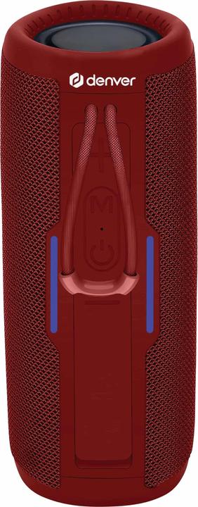 Image du produit Denver Enceinte Bluetooth BTV-150BD, bordeaux (4 h, Fonctionnement sur piles)