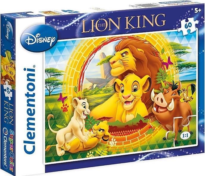 Clementoni Roi Lion (60 pièces)