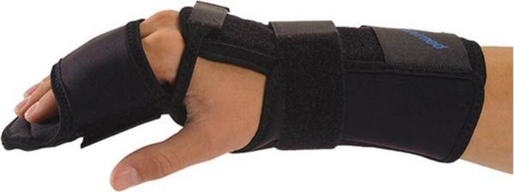 Omnimed Intrinsic Plus 4-Fingerschiene gepolstert rechts schwarz