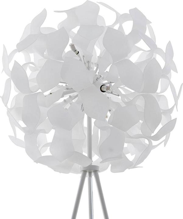 Produktbild Lindby Varika Stehlampe mit Kugelschirm, weiss (E14)