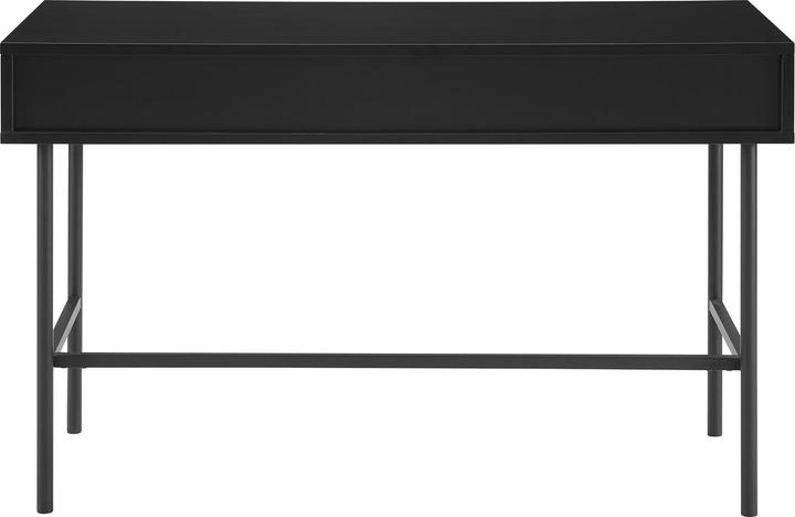 Produktbild SalesFever Schreibtisch Echtholzfurnierx75 schwarz (120 x 50 x 75 cm)
