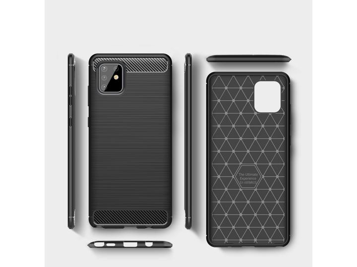 Image du produit Screenguard Samsung Galaxy Note10 Lite Housse Carbon Brushed Soft TPU (Samsung Galaxy Note 10 Lite)