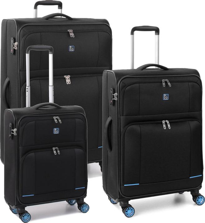 Immagine prodotto Modo by Roncato Star 2.0 4 Rollen Kofferset 3-teilig (202 l, XL (da 115l))