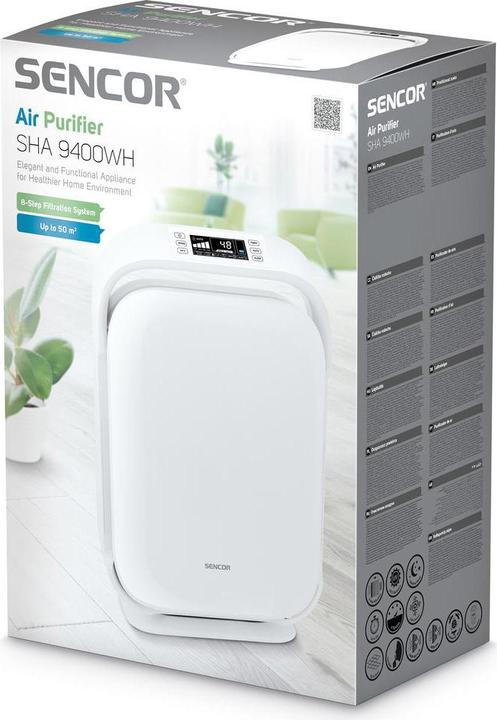 Actual product image Sencor SHA 9400WH air cleaner (50 m²)