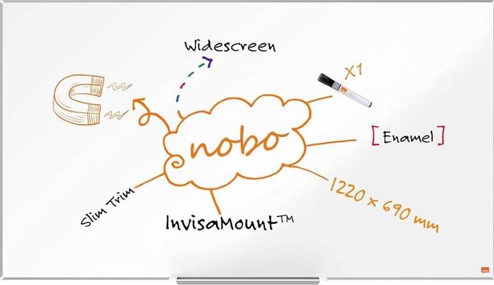 Immagine prodotto Nobo Lavagna magnetica Impression Pro 55 (3 x 80 x 146 cm)
