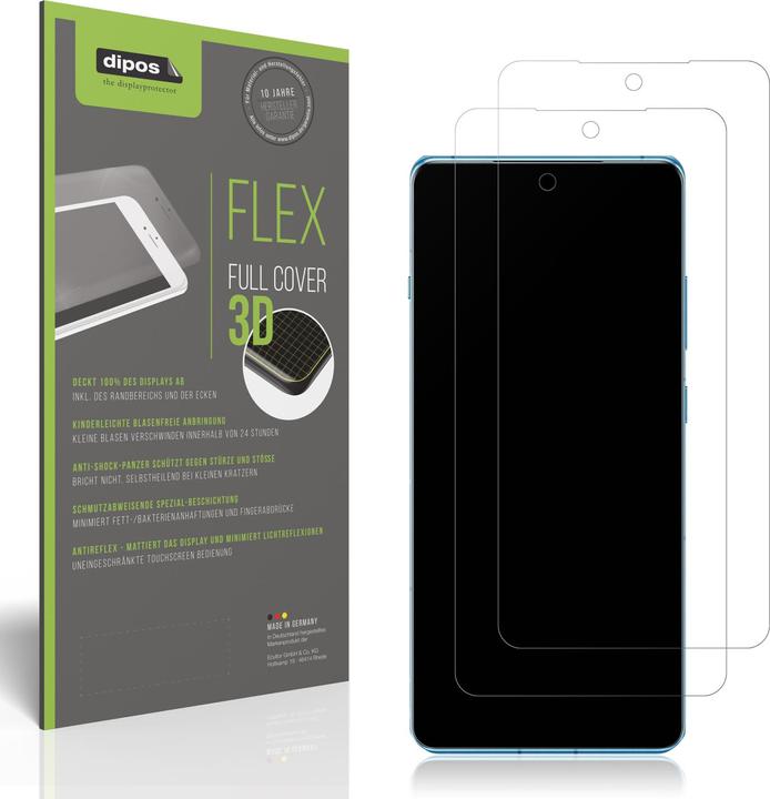 Actual product image Dipos Full Cover Screen Protector Matte (1 Piece, OnePlus 12R)