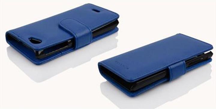 Produktbild Cadorabo Book mit Struktur Cover (Sony Xperia J)