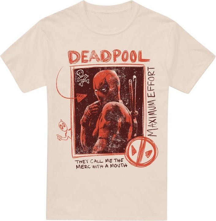 Image du produit Deadpool & Wolverine - T-shirt MAXIMUM EFFORT - Homme (L)