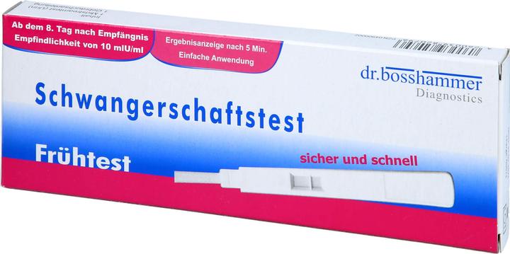 Produktbild Dr. Bosshammer Schwangerschaftstest Frühtest, 1 St TES (1 x)