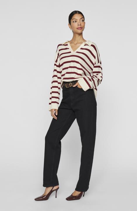 Image du produit Vila Pull-over en maille rayée (S)
