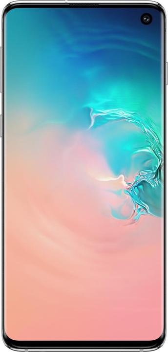 Image du produit Samsung Galaxy S10 (128 Go, Prism White, 6.10", Double SIM hybride, 16 Mpx, 4G)