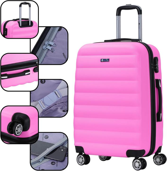 Image du produit Int'x Hartschalenkoffer XL mit 4 Rollen (91 l, L (90 - 115l))