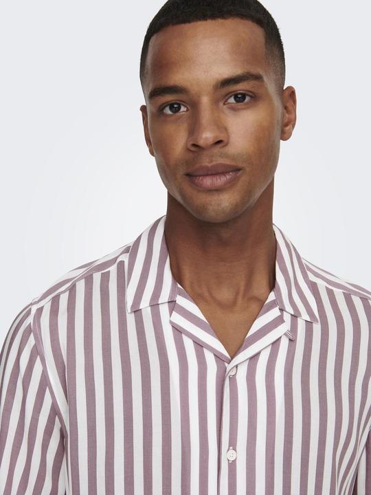 Actual product image Only & Sons Striped short sleeve shirt (XL)