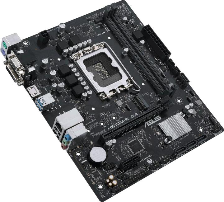 Produktbild ASUS Mainboard||Intel H610|LGA1700|Micro-ATX|Speicher DDR4 (LGA 1700, Intel H610, mATX)