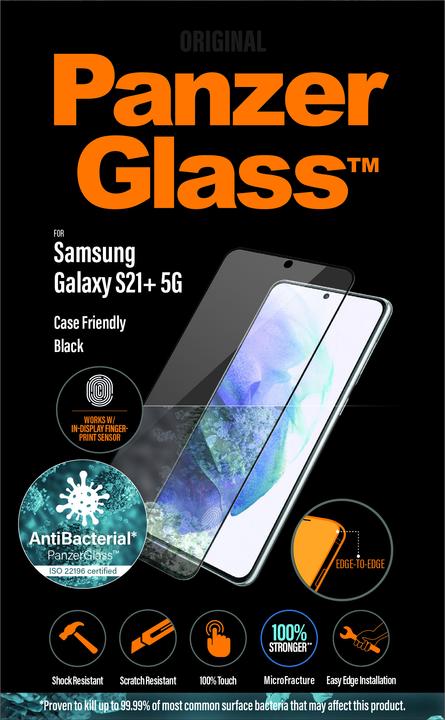 Immagine prodotto PanzerGlass Impronta digitale CaseFriendly (1 Pezzo/i, Samsung Galaxy S21+ 5G)