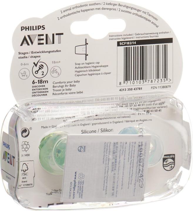 Immagine prodotto Philips Avent piccoli animali (2 x, 6 - 18 M.)
