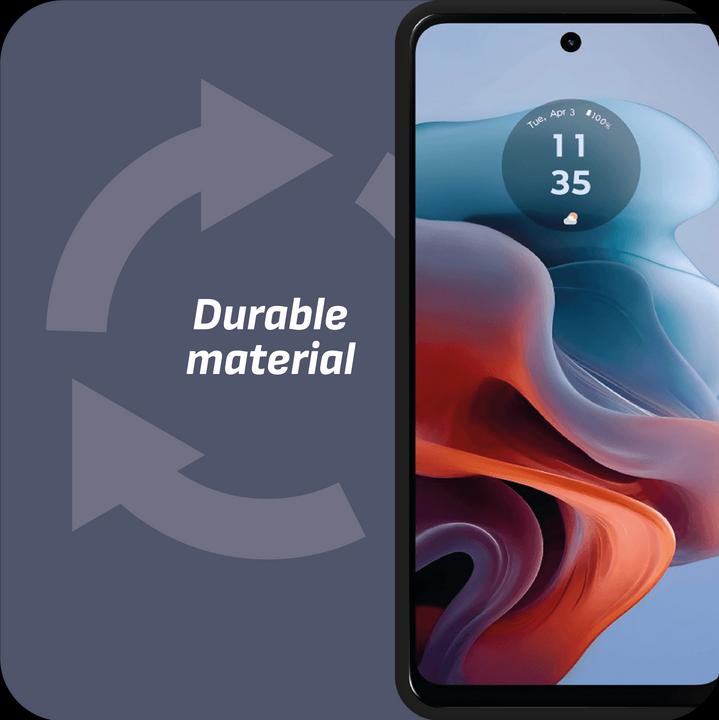 Produktbild Cazy Silikon Hülle Kompatibel mit Motorola Moto G34 - Soft TPU Schutz - (Motorola Moto G34)