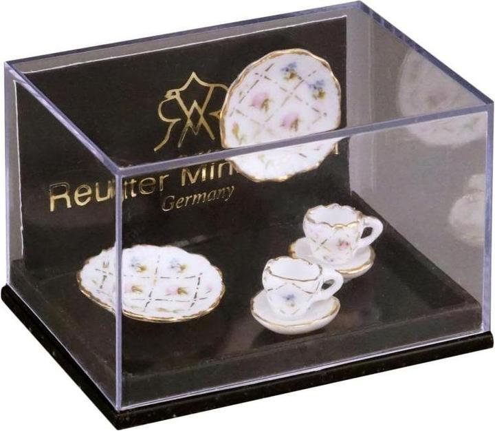 Immagine prodotto Reutter 2 tovaglie da caffè a quadri dorati