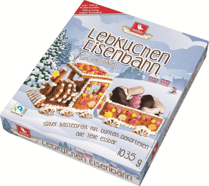Actual product image Lebkuchen Eisenbahn (1 pcs., 1035 g)