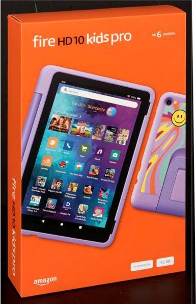 Produktbild Amazon Fire HD 10 Kids Pro (nur WLAN, 10.10", 32 GB, Mehrfarbig)