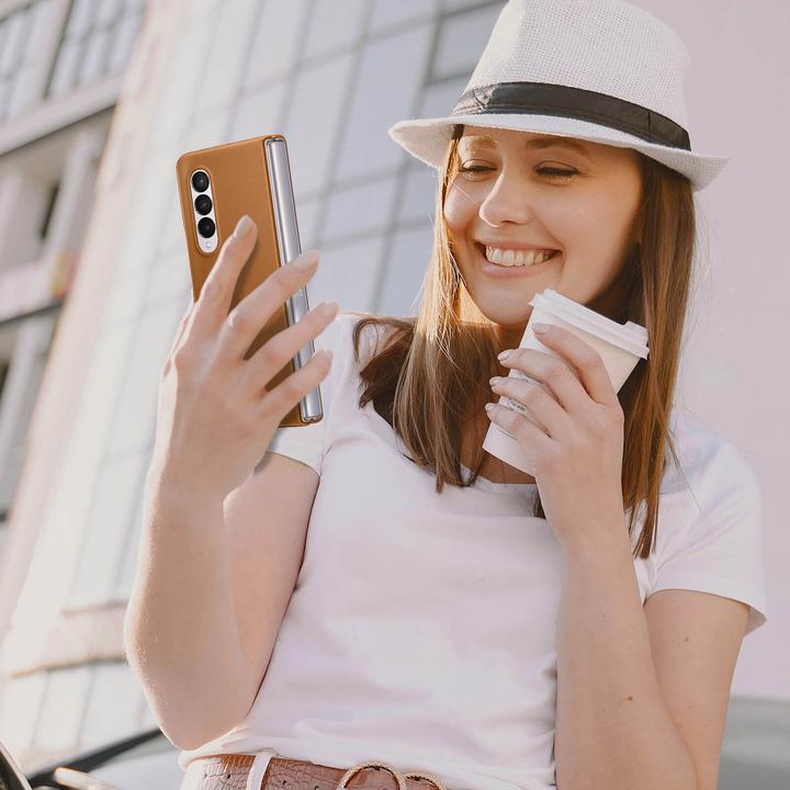 Produktbild Samsung Leather Cover (Samsung Galaxy Z Fold3)