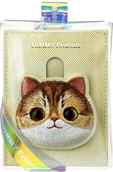 Immagine prodotto Nimmy card wallet khaki Big Eyed Pet 2.0 Cat