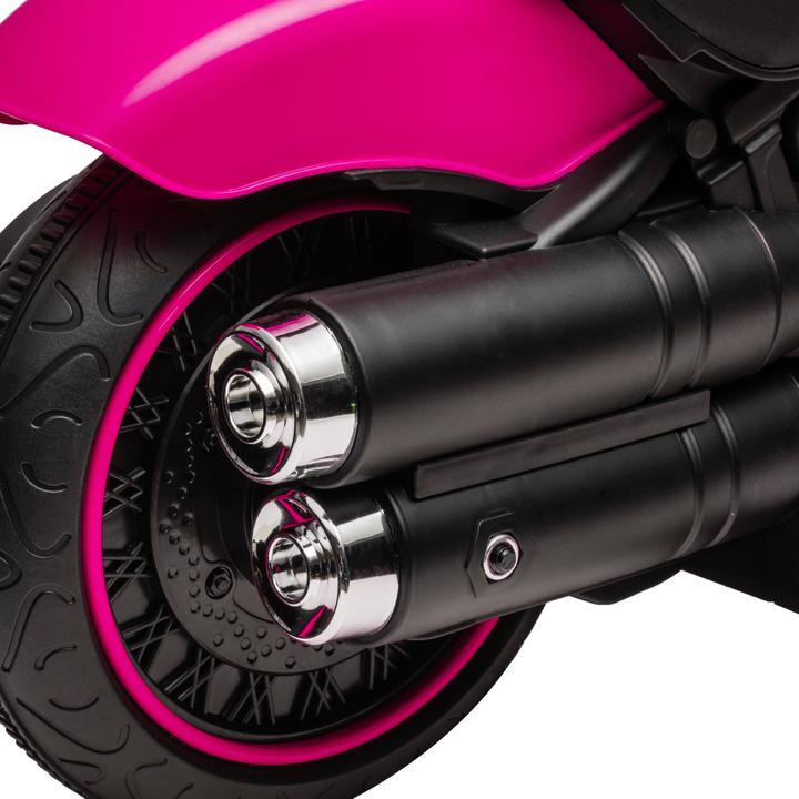 Produktbild Swisshandel24 Kinderelektro-Motorrad, 2 abnehmbare Stützräder, 1,5-3 km/h, für 1,5-3 Jahre Rosa (6 V)