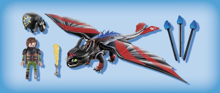 Actual product image Playmobil Dragon Racing: Hiccup and Toothless (70727, Playmobil Dragons)