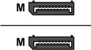 Image du produit Câble DisplayPort mâle de 50 cm (0.50 m, DisplayPort)