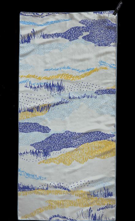 Actual product image Pack Towl Bath Towel RecPers Body, Sand Dune, 137 x 64 cm (137 x 64 cm)