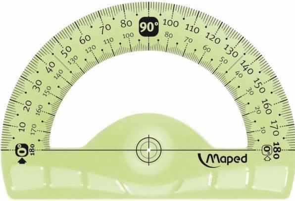 Actual product image Maped Semicircle protractor Flex 180 degrees, 120 mm (120 mm)