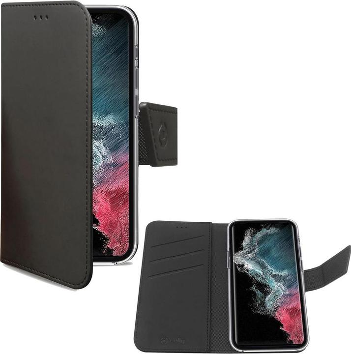 Immagine prodotto Celly Wally Wallet Cover 5G - Nero (Samsung Galaxy S24+)