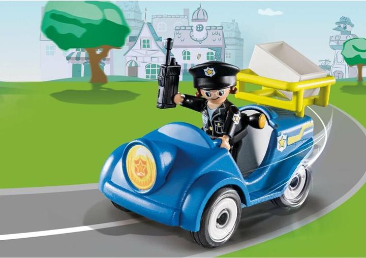 Productafbeelding Playmobil Mini-Auto Polizei (70829, Playmobil Eend op oproep)