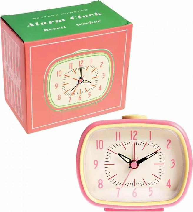 Actual product image Rex London Retro alarm clock