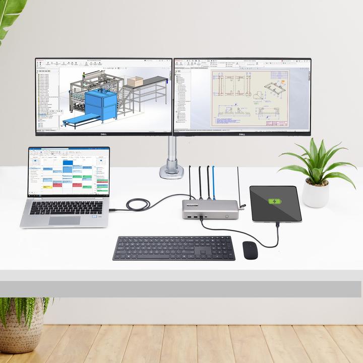 Actual product image StarTech Usb4 Docking Station Dual 4k (USB-C, 4 Ports)