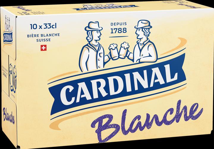 Actual product image Cardinal Blanche Wheat Beer (10 x 33 cl)