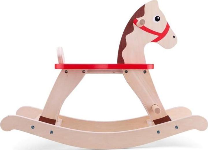 Actual product image New Classic Toys Wooden rocking horse