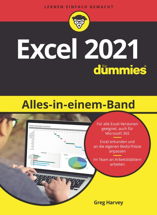 Image du produit Excel 2021 Alles-in-einem-Band für Dummies (Allemand, Greg Harvey, Judith Muhr, Paul McFedries, 2022)