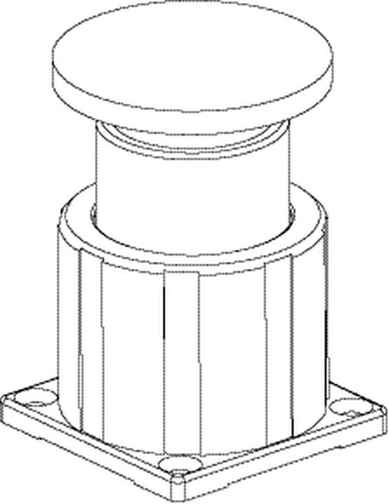 Produktbild Geze Mag Plate Type D Damping 115955Spring 115955 (Indoor)
