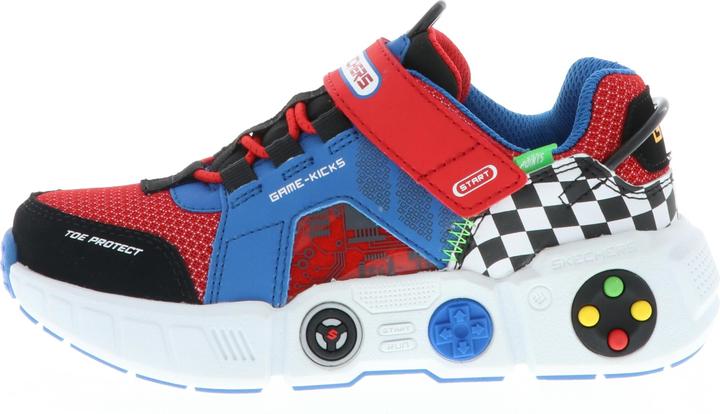 Produktbild Skechers 402260L/BLMT Gametronix Kinder Jungen Sneaker Turnschuhe Halbschuhe blau/rot/mehrfarbig (33)