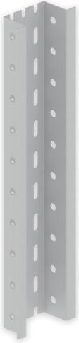 Immagine prodotto Unex 66837 Profilo Omega perforato grigio RAL7030 0,50 m acciaio inox