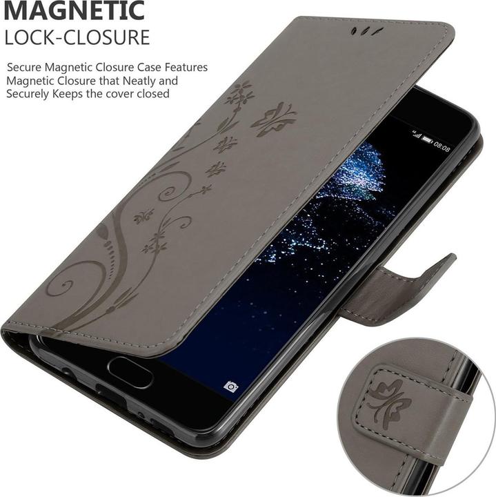 Produktbild Cadorabo Flower Book Cover (Huawei P10 Plus)