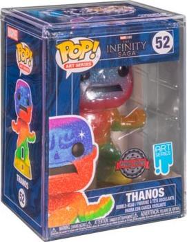 Actual product image Funko Marvel: Infinity Saga Artist Series - Pop Vinyl Figure 52 Thanos (Rnbw/Mt) 9cm